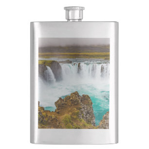 Flasque Cascade de Godafoss, Islande