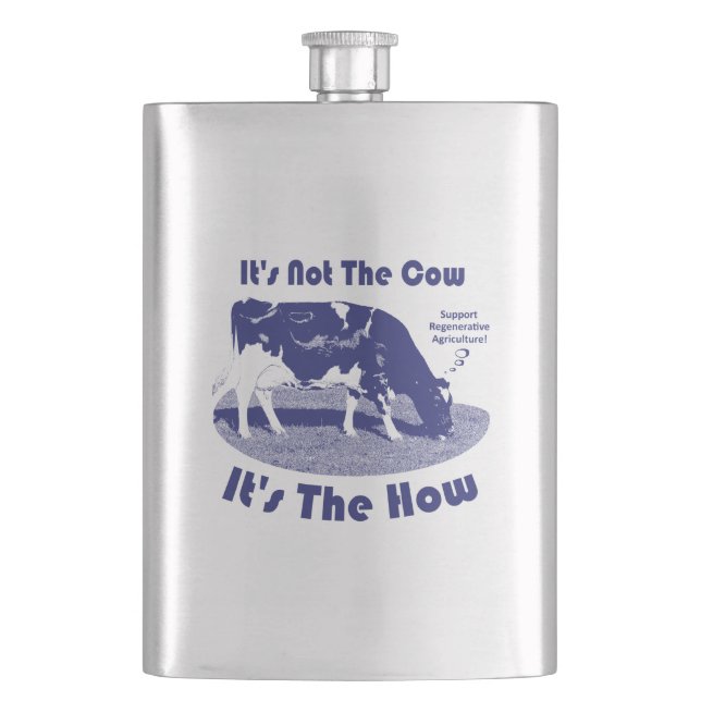 Flasque Ce n'est pas la vache C'est la façon dont (devant)