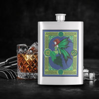Celtic Knot Work Green Fairy