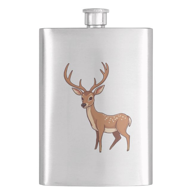 Flasque Cerf (devant)