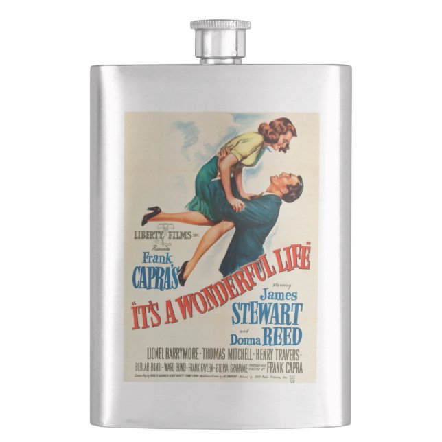 Flasque C'est une affiche classique de La vie est belle (devant)
