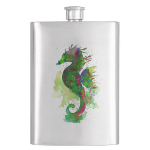 Flasque Char à voile vert