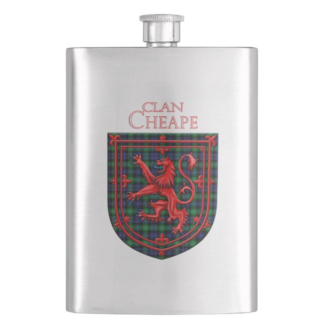 Flasque Cheape de Torosay Tartan Scottish Plaid (devant)
