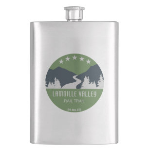 Flasque Chemin de fer de la vallée de Lamoille Vermont