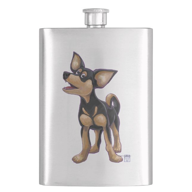 Flasque Chihuahua Cadeaux et accessoires (devant)