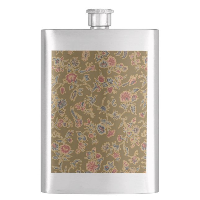 Flasque Chintz Fleur Classique Joli Design Floral Doux (devant)
