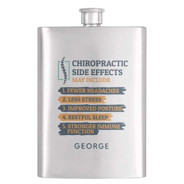 Flasque Chiropractic Side Effects Gag (devant)