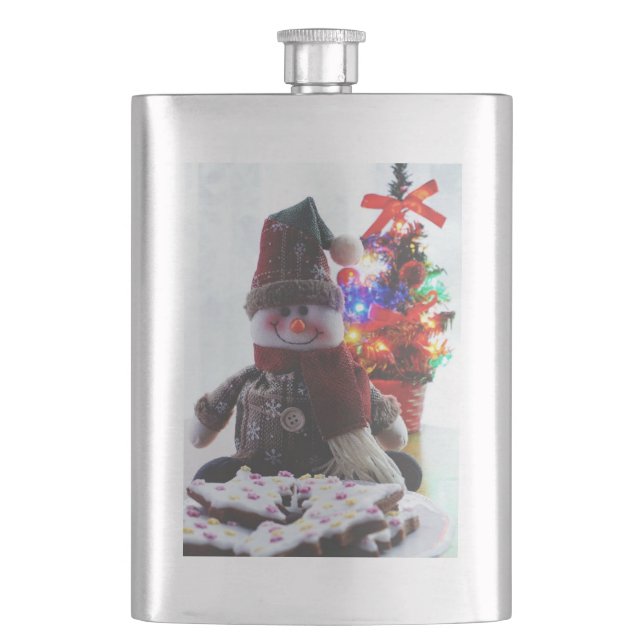 FLASQUE CHRISTMAS SNOWMAN (devant)