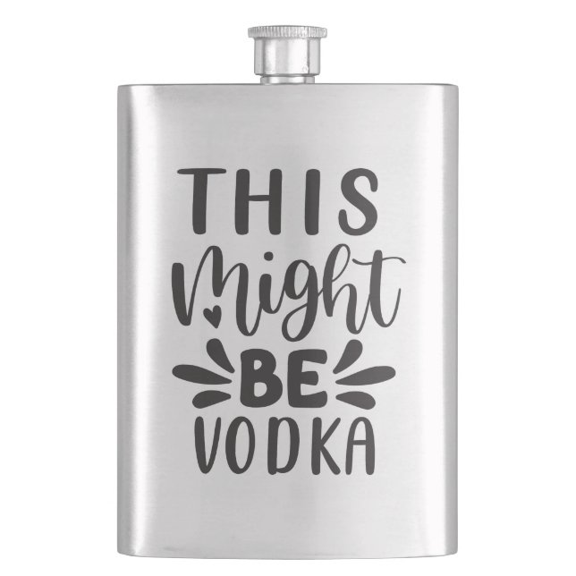 Flasque Citations sur l'Alcool (devant)