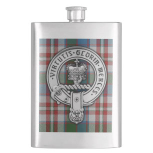 Flasque Clan Donnachaidh (Robertson) Crest & Dress Tartan