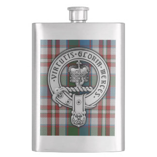 Flasque Clan Donnachaidh (Robertson) Crest & Dress Tartan