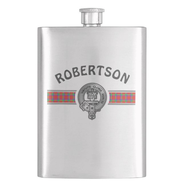 Flasque Clan Donnachaidh | Robertson (Modifier) Crest & Ta (devant)