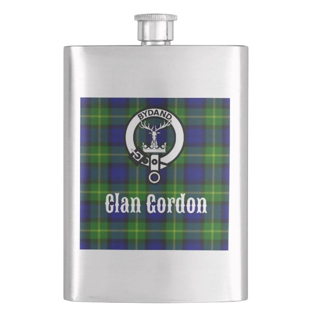 Flasque Clan Gordon Tartan Crest (devant)