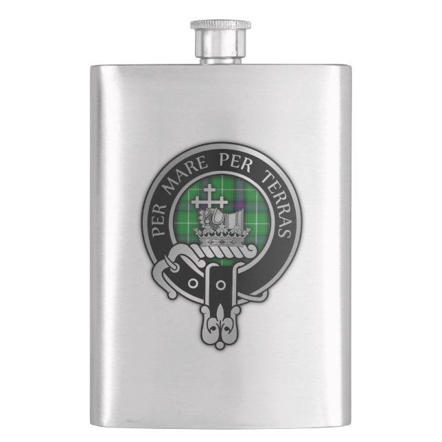 Flasque Clan MacDonald Crest Flask (devant)