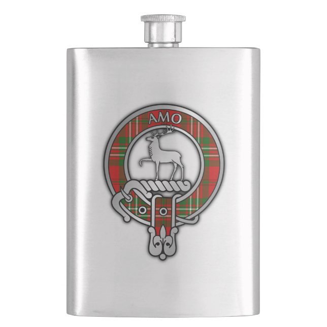 Flasque Clan Scott Crest & Tartan Flask (devant)