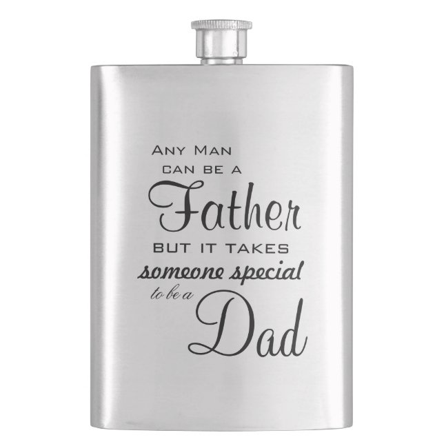 Flasque Classic Flask/Father Quote (devant)