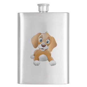 Flasque Clipart Brown de chien
