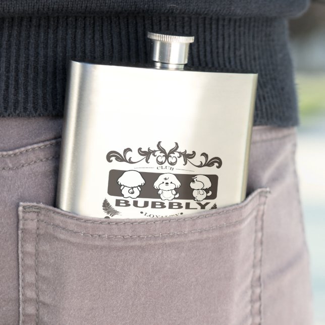 Flasque Club de bulles (En situation)