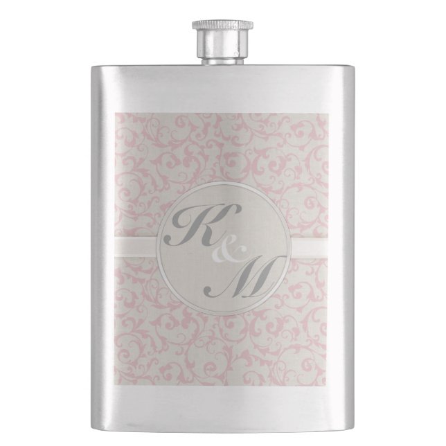 Flasque Collection de Mariages rose SmartElegance (devant)