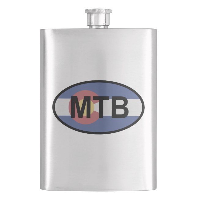 Flasque Colorado Drapeau VTT (devant)