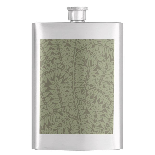 Flasque Conception classique Art Nouveau de branche de Wil (devant)