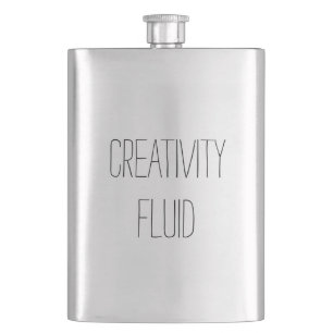 Flasque Créativité Fluid Funny Classic Fun Steel Flask