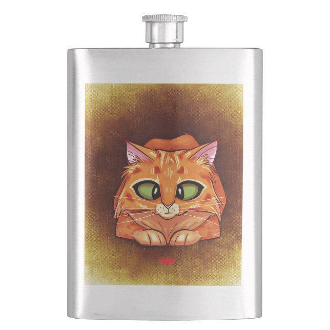 Flasque Cross Eyed Pretty Kitty (devant)