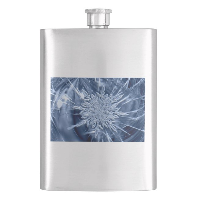 Flasque Crystal de Snowflake (devant)