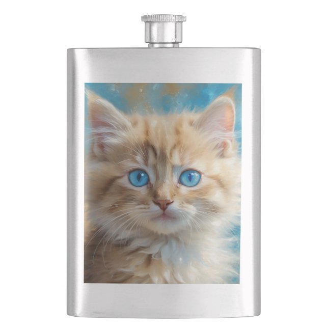 Flasque Cute Adorable Chat-37823 (devant)