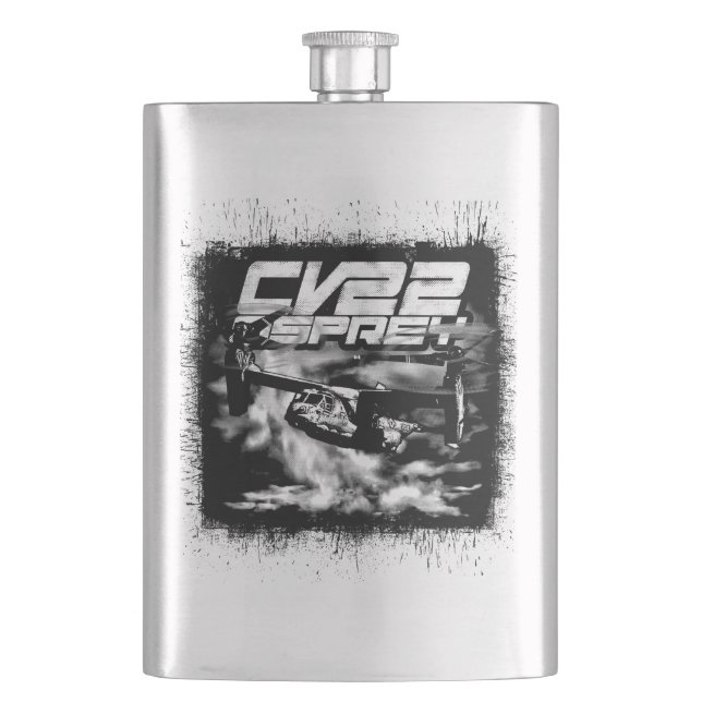 Flasque CV-22 OSPREY Hip Flask Classic Flask (devant)