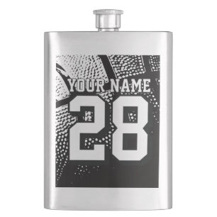 Flasque de boisson de basket-ball personnalisé pou