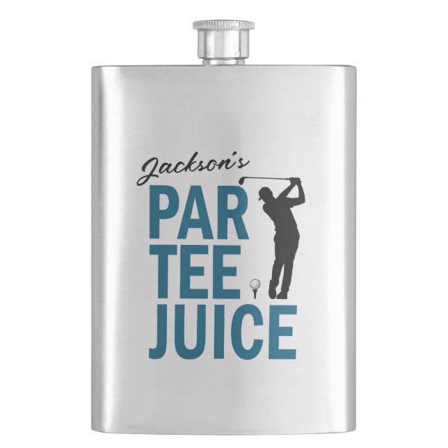 Flasque de jus de par de golf drôle personnalisé (devant)