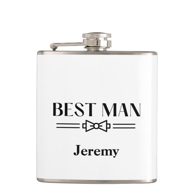 Flasque de témoin de mariage (Devant)