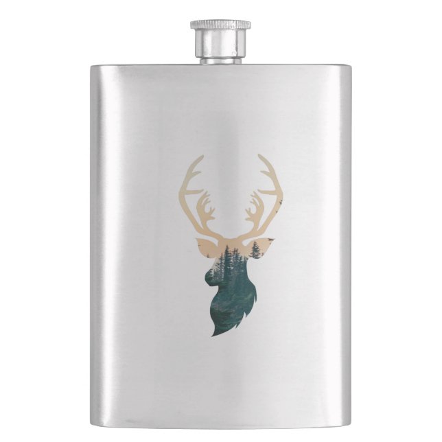 Flasque Dear silhouette (devant)