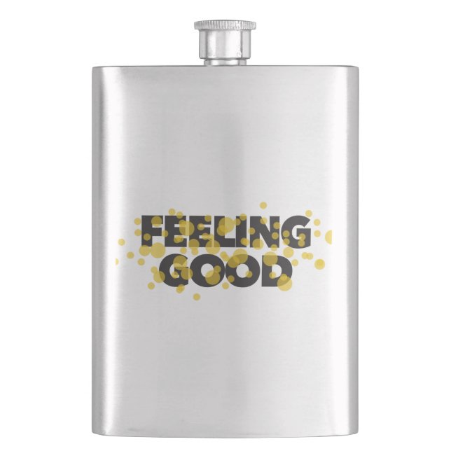 Flasque Design moderne, ludique, gai du Feeling Good (devant)