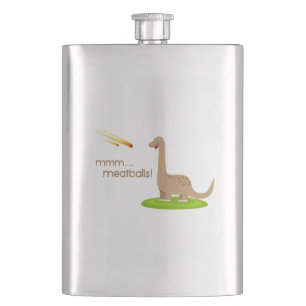 Flasque Dinosaur Meteor Boules de viande