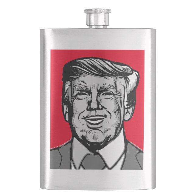 FLASQUE DONALD TRUMP (devant)