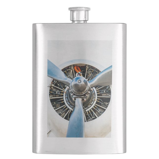 Flasque Douglas DC-3 Aircraft. Hélice (devant)