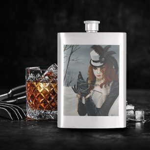 Flasque Dragonfly clé gothique hivernale Steampunk Victori