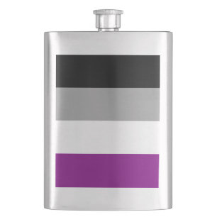 Flasque Drapeau Asexuel classique