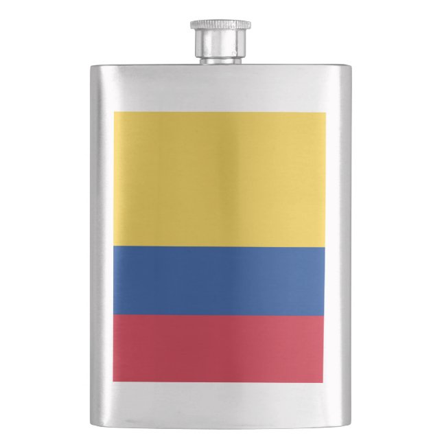 Flasque Drapeau de Colombie (devant)