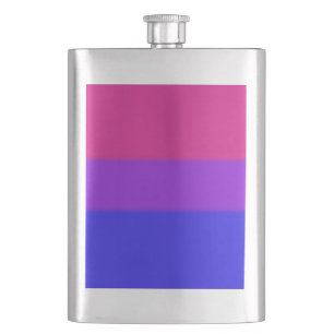 Flasque Drapeau de la fierté bisexuelle tombée