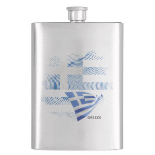 Flasque Drapeau de la Grèce