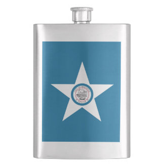 Flasque Drapeau de la ville de Houston, Texas Flask
