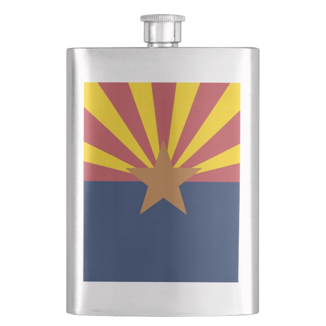 Flasque Drapeau de l'Arizona (devant)