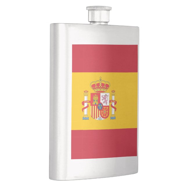 Flasque Drapeau de l'Espagne (Droite)