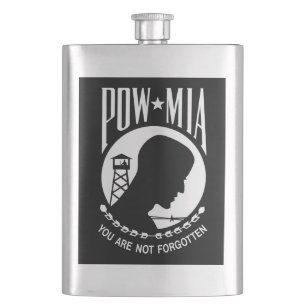 Flasque Drapeau des POW MIA : Soldats disparus de la guerr