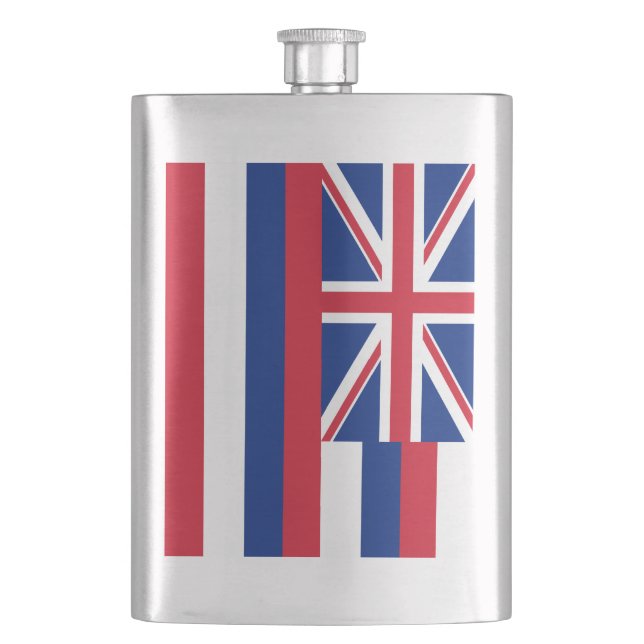 Flasque Drapeau d'Hawaii (devant)