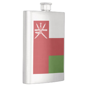 Flasque Drapeau d'Oman