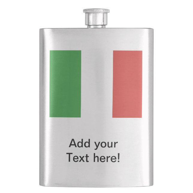 Flasque Drapeau italien (devant)